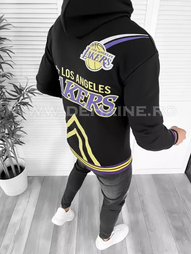 Hanorac barbati negru slim fit K013 13-3